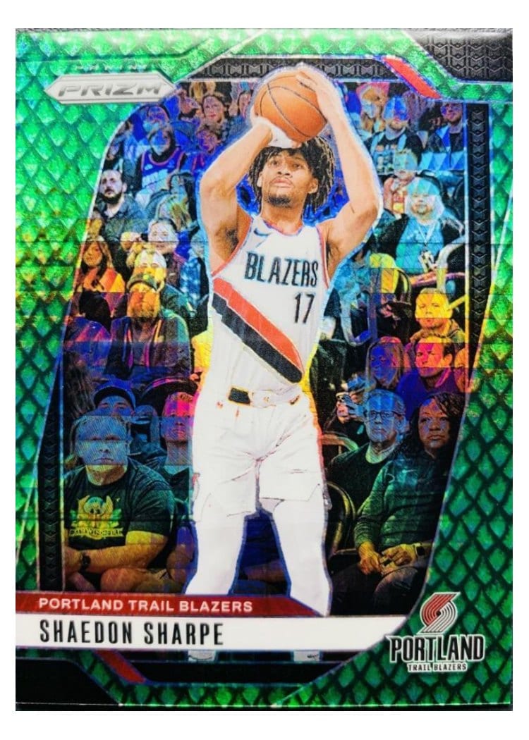 2024-25 Panini Prizm Base Set Shaedon Sharpe #144 card