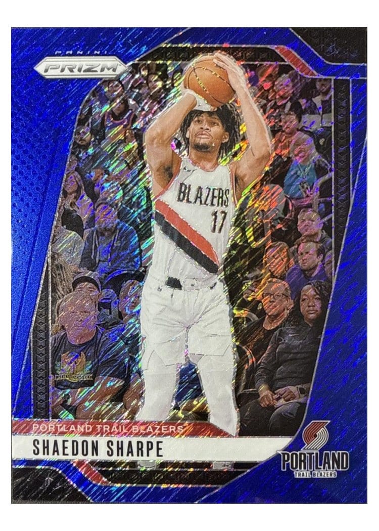 2024-25 Panini Prizm Base Set Shaedon Sharpe #144 card