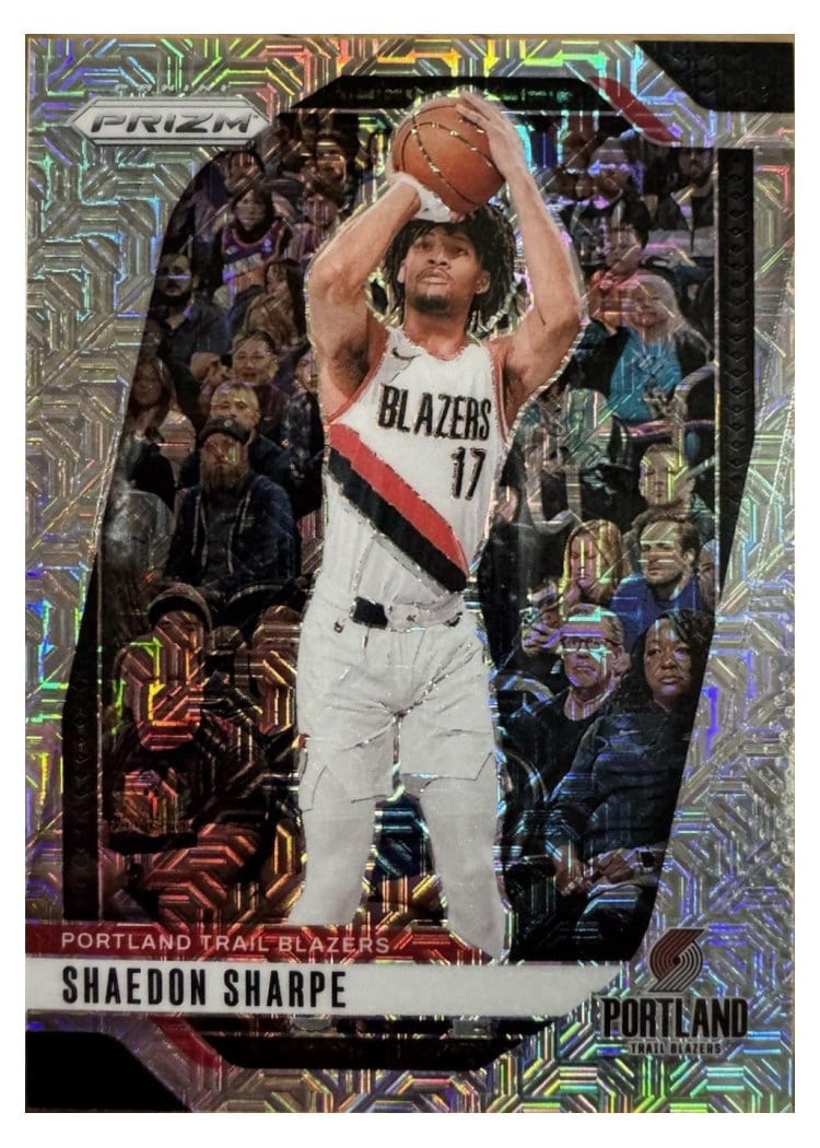 2024-25 Panini Prizm Base Set Shaedon Sharpe #144 card