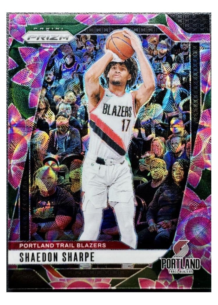2024-25 Panini Prizm Base Set Shaedon Sharpe #144 card