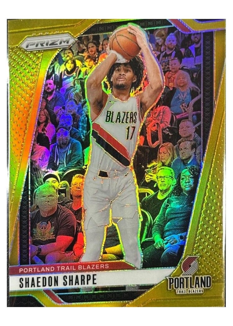 2024-25 Panini Prizm Base Set Shaedon Sharpe #144 card