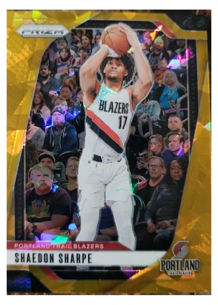 2024-25 Panini Prizm Base Set Shaedon Sharpe #144 card