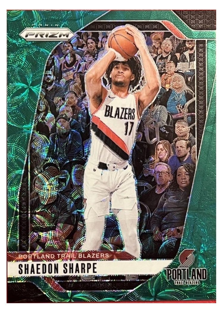 2024-25 Panini Prizm Base Set Shaedon Sharpe #144 card
