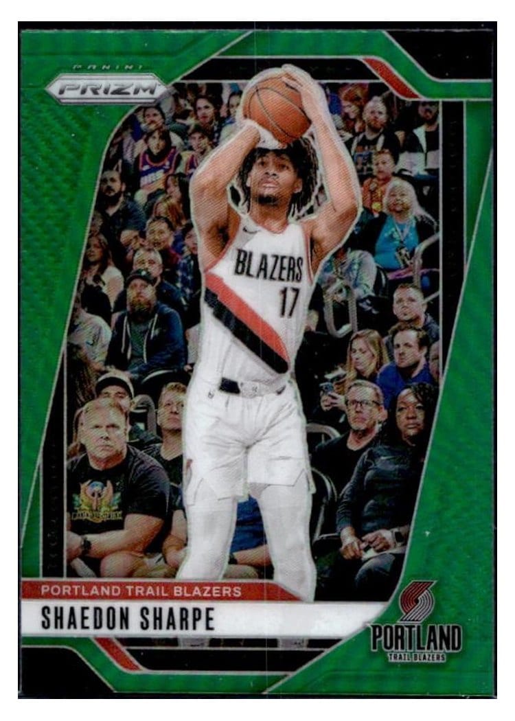 2024-25 Panini Prizm Base Set Shaedon Sharpe #144 card