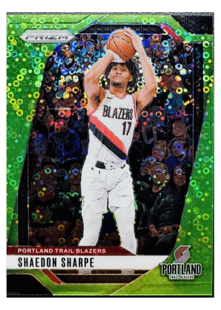 2024-25 Panini Prizm Base Set Shaedon Sharpe #144 card