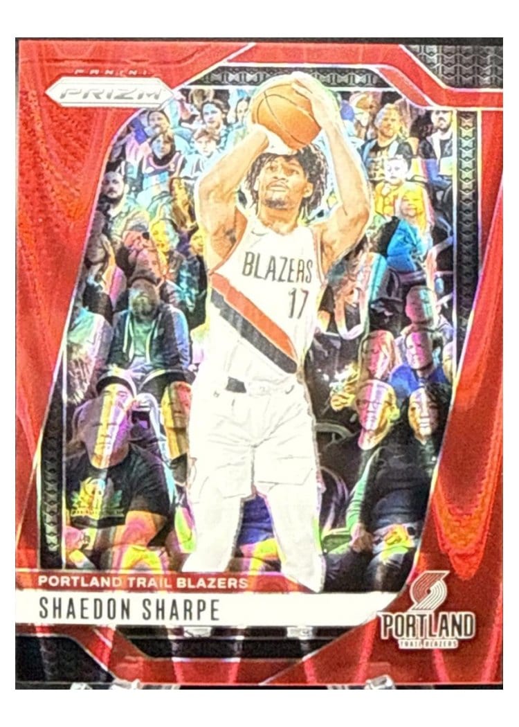2024-25 Panini Prizm Base Set Shaedon Sharpe #144 card
