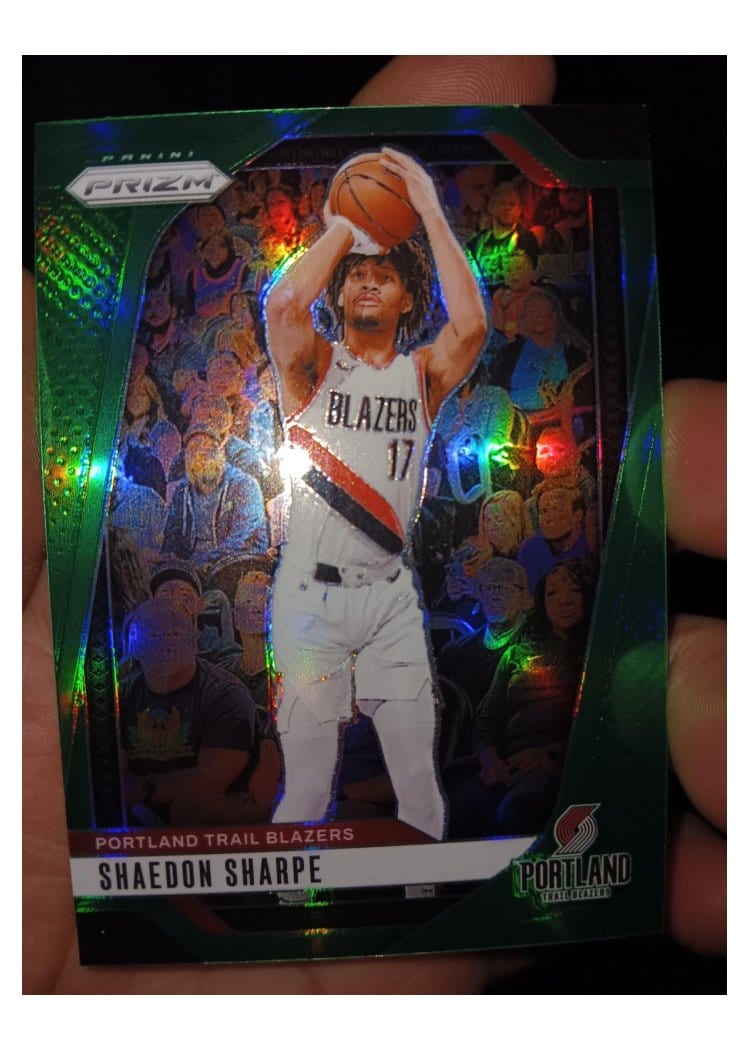 2024-25 Panini Prizm Base Set Shaedon Sharpe #144 card