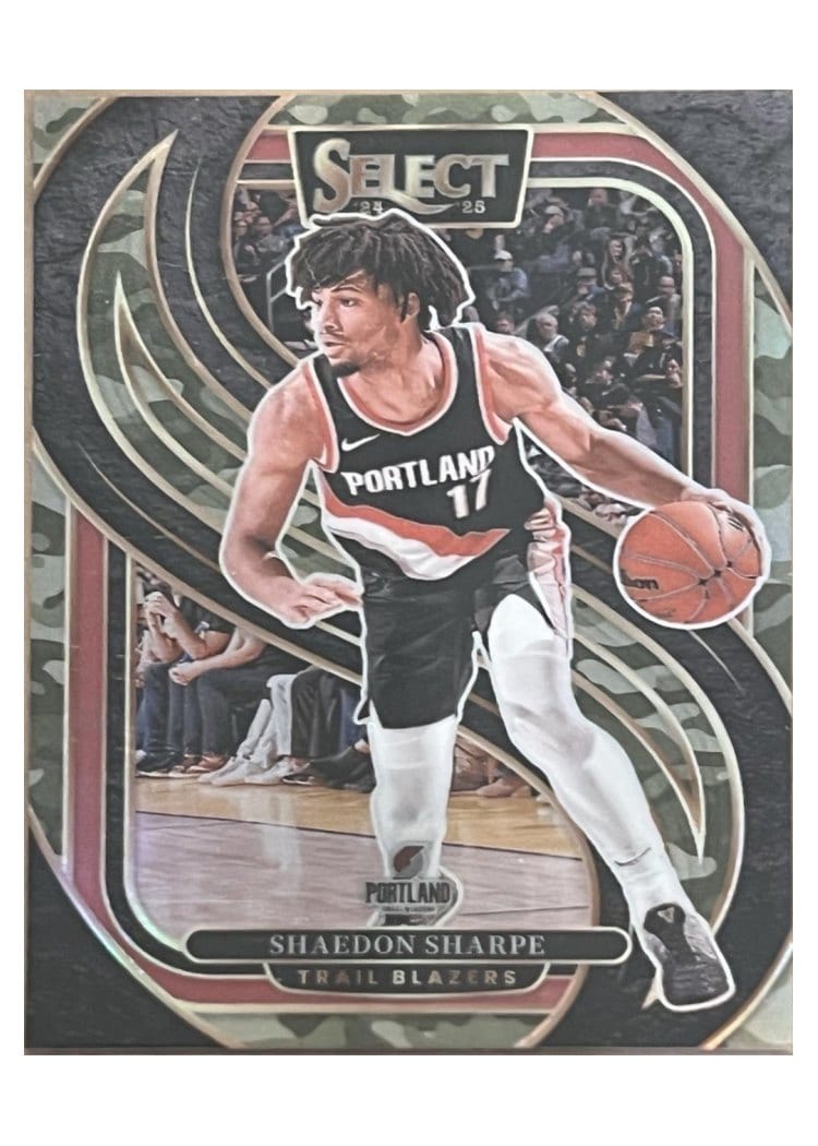 2024-25 Panini Select Base Set Shaedon Sharpe #152 card