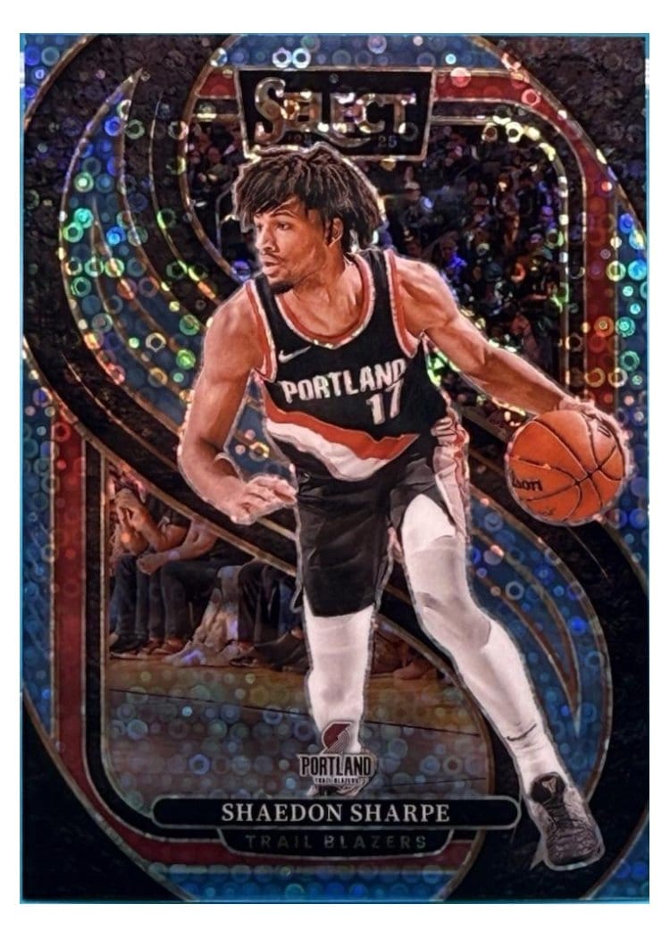 2024-25 Panini Select Base Set Shaedon Sharpe #152 card