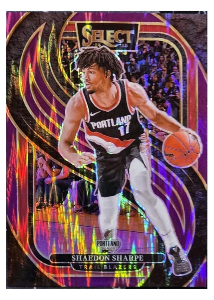 2024-25 Panini Select Base Set Shaedon Sharpe #152 card