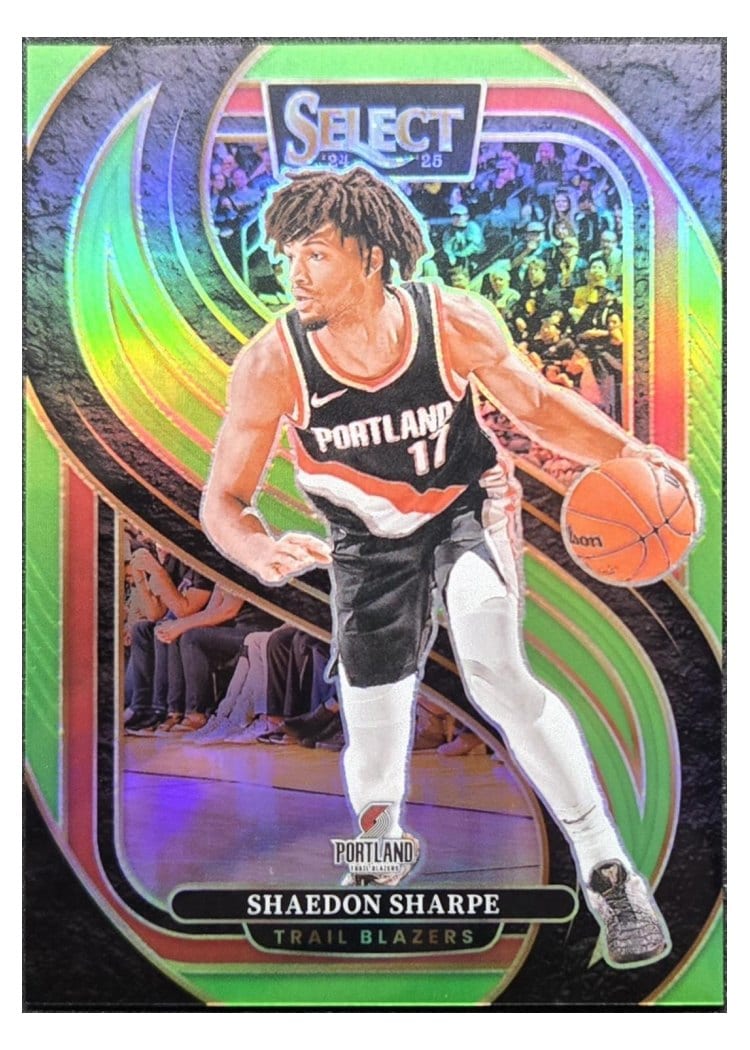 2024-25 Panini Select Base Set Shaedon Sharpe #152 card
