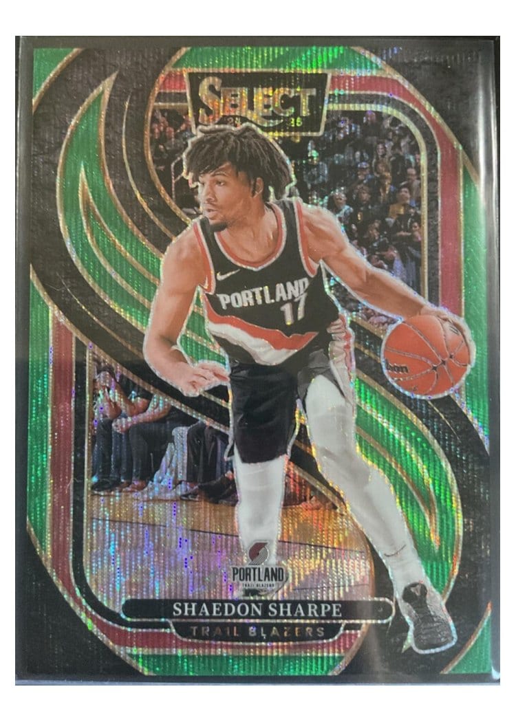 2024-25 Panini Select Base Set Shaedon Sharpe #152 card