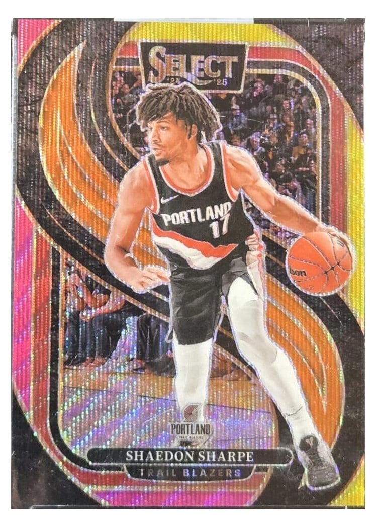 2024-25 Panini Select Base Set Shaedon Sharpe #152 card