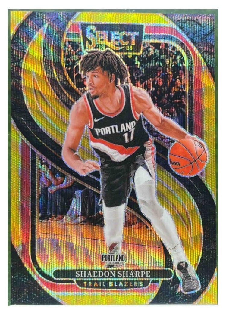 2024-25 Panini Select Base Set Shaedon Sharpe #152 card