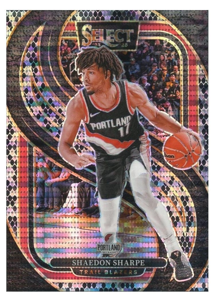 2024-25 Panini Select Base Set Shaedon Sharpe #152 card