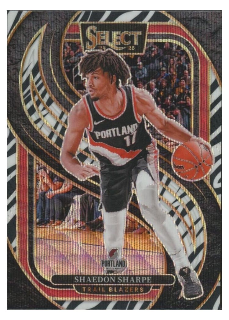 2024-25 Panini Select Base Set Shaedon Sharpe #152 card
