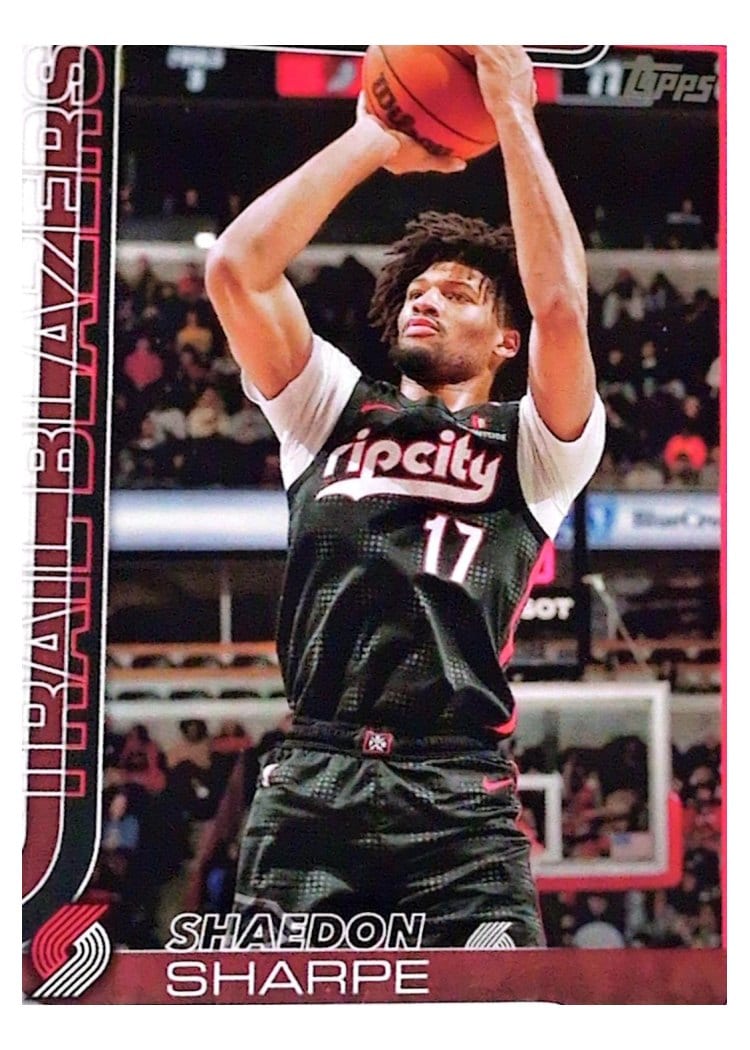 2025-26 Topps Base Set Shaedon Sharpe #127 card