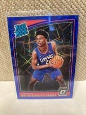 2018 Panini Donruss Optic Shai Gilgeous-Alexander #162 card