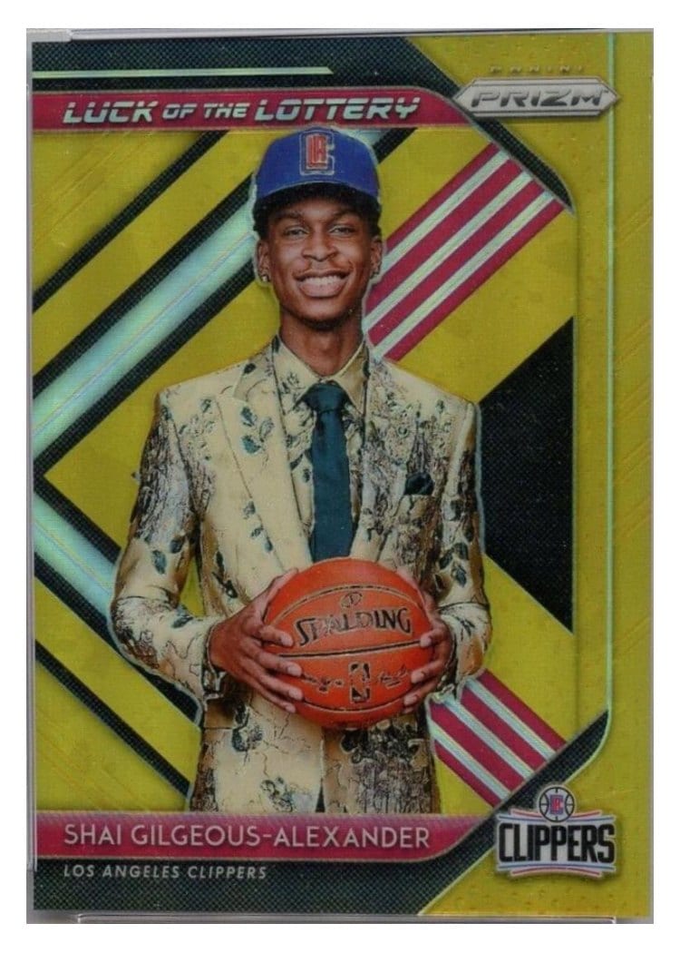 2018 Panini Prizm Shai Gilgeous-Alexander #184 card