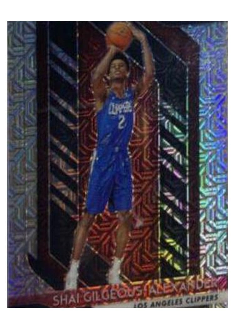 2018 Panini Prizm Shai Gilgeous-Alexander #184 card
