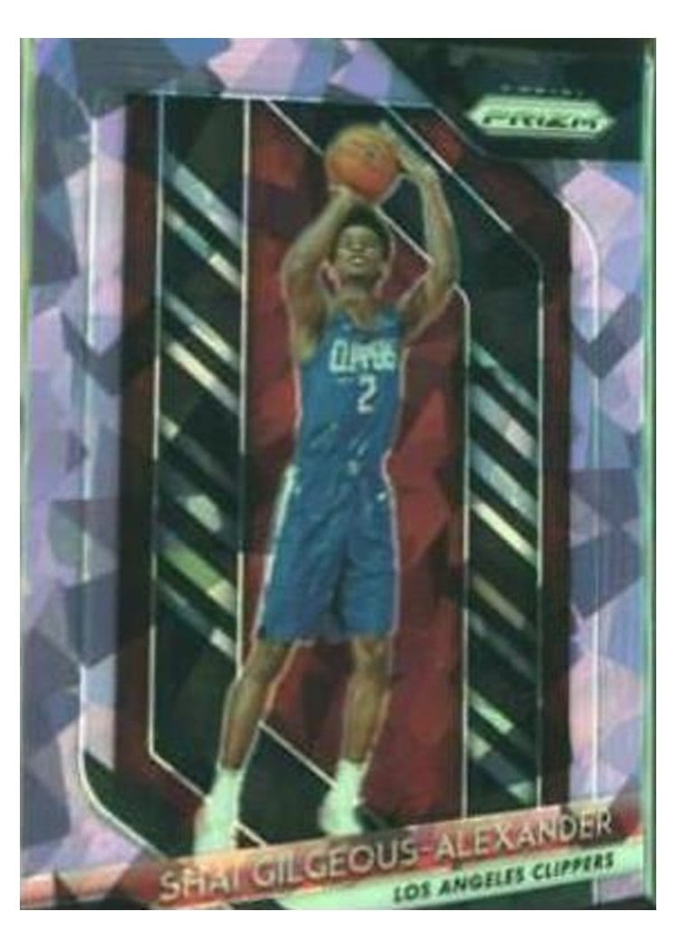 2018 Panini Prizm Shai Gilgeous-Alexander #184 card
