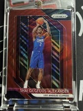 2018 Panini Prizm Shai Gilgeous-Alexander #184 card