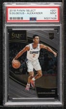 2018 Panini Select Shai Gilgeous-Alexander #201 card