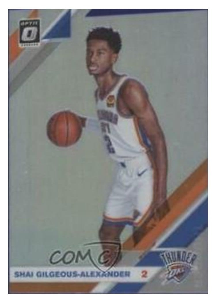 2019-20 Donruss Optic Base Set Shai Gilgeous-Alexander #113 card