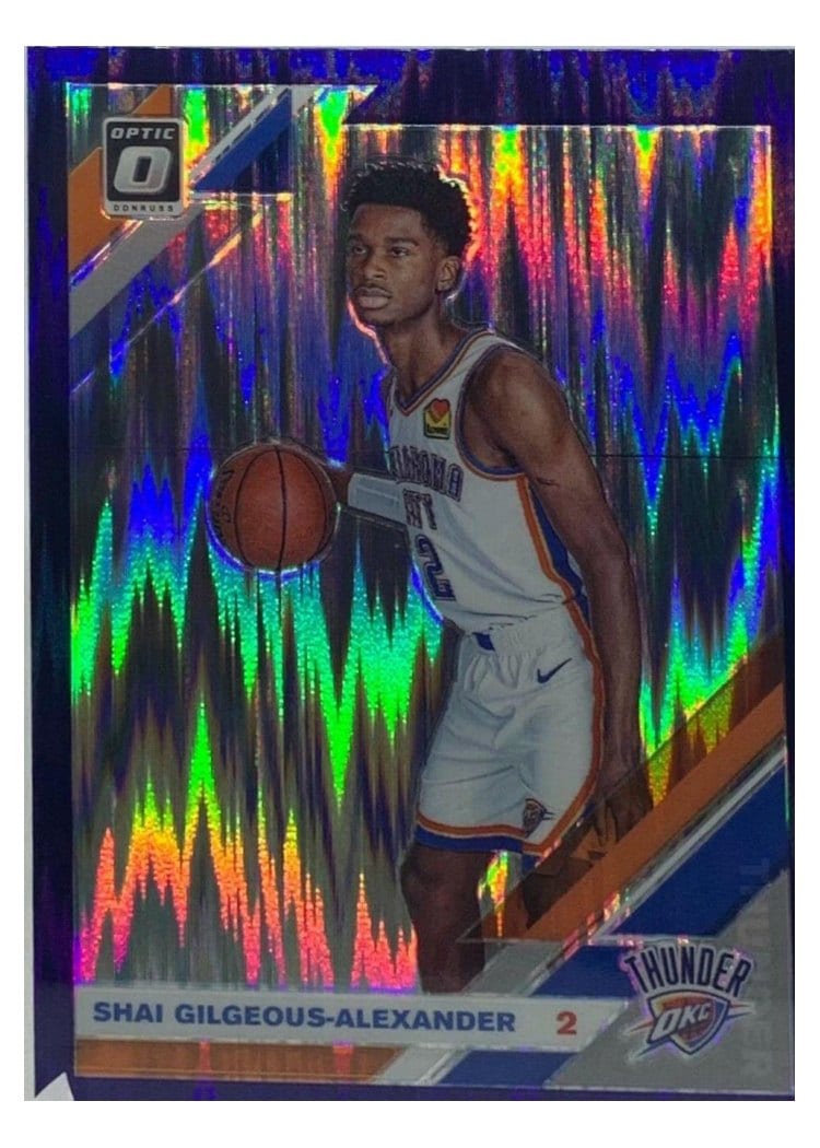 2019-20 Donruss Optic Base Set Shai Gilgeous-Alexander #113 card