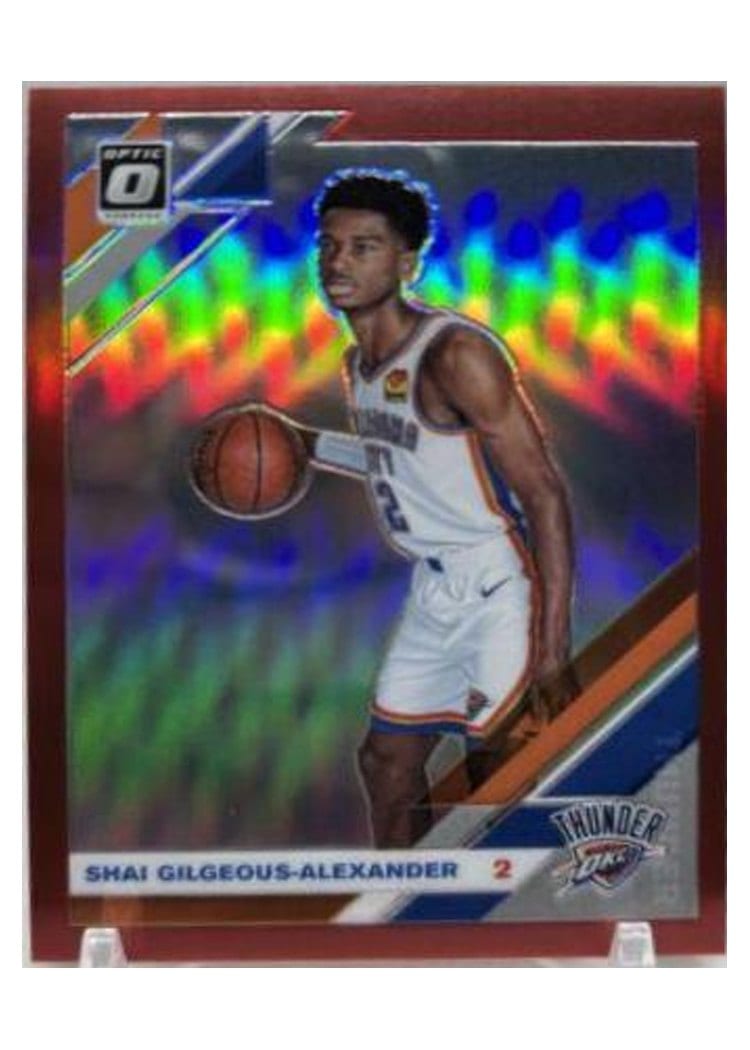 2019-20 Donruss Optic Base Set Shai Gilgeous-Alexander #113 card