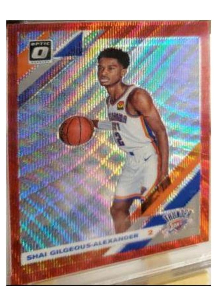 2019-20 Donruss Optic Base Set Shai Gilgeous-Alexander #113 card