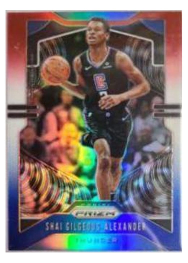 2019-20 Panini Prizm Base Set Shai Gilgeous-Alexander #122 card