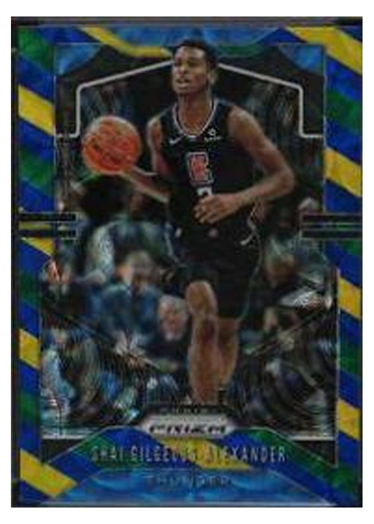 2019-20 Panini Prizm Base Set Shai Gilgeous-Alexander #122 card