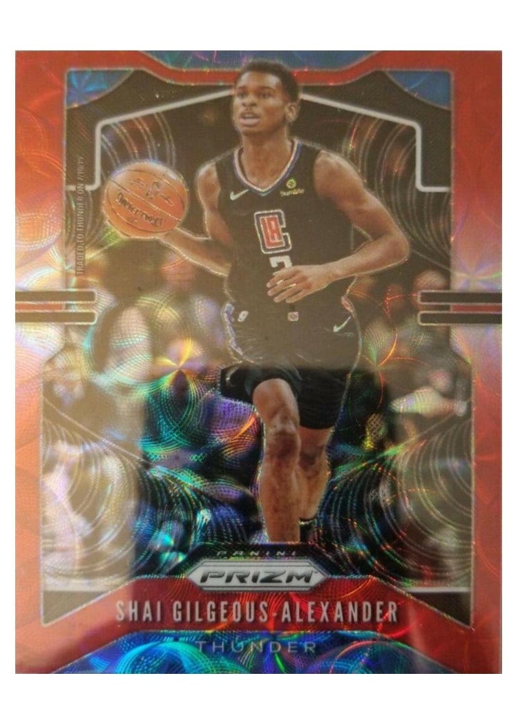 2019-20 Panini Prizm Base Set Shai Gilgeous-Alexander #122 card