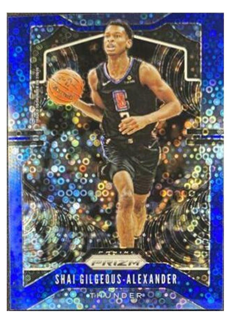 2019-20 Panini Prizm Base Set Shai Gilgeous-Alexander #122 card