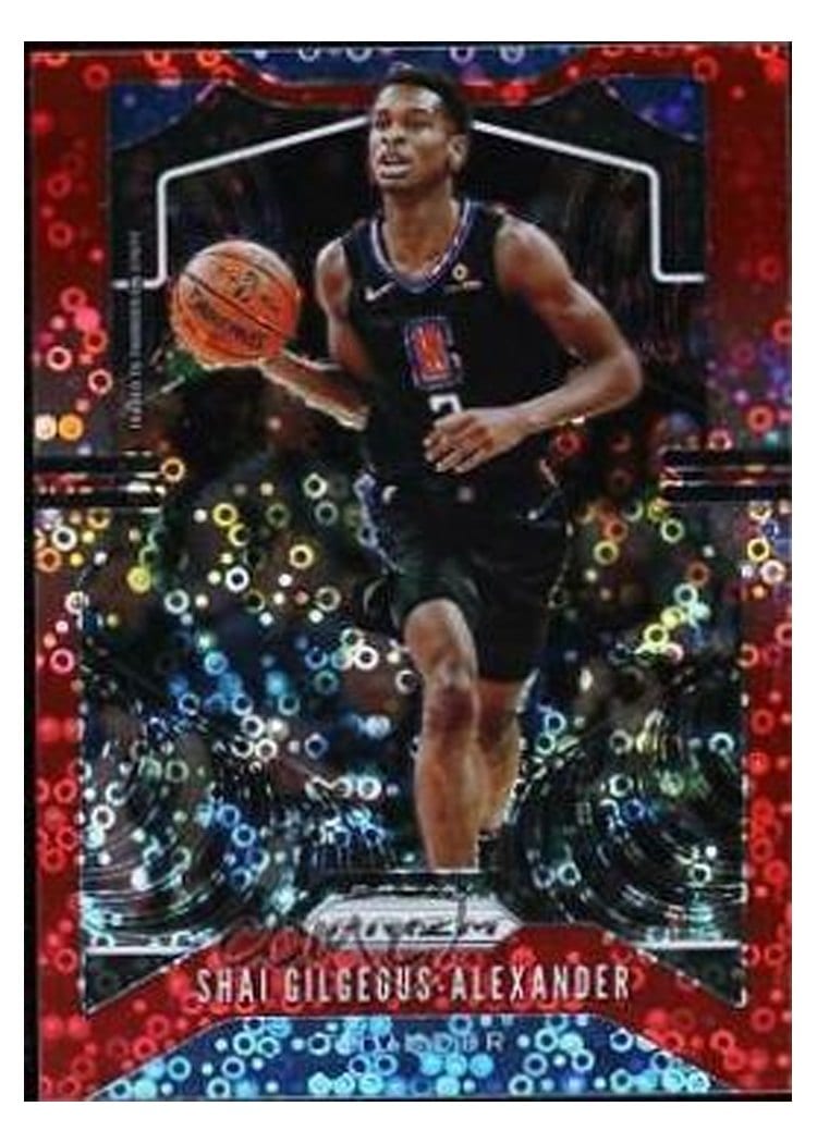 2019-20 Panini Prizm Base Set Shai Gilgeous-Alexander #122 card