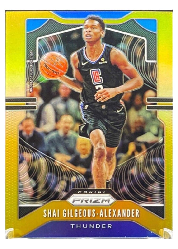 2019-20 Panini Prizm Base Set Shai Gilgeous-Alexander #122 card