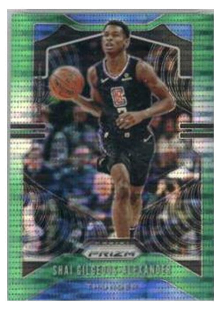 2019-20 Panini Prizm Base Set Shai Gilgeous-Alexander #122 card