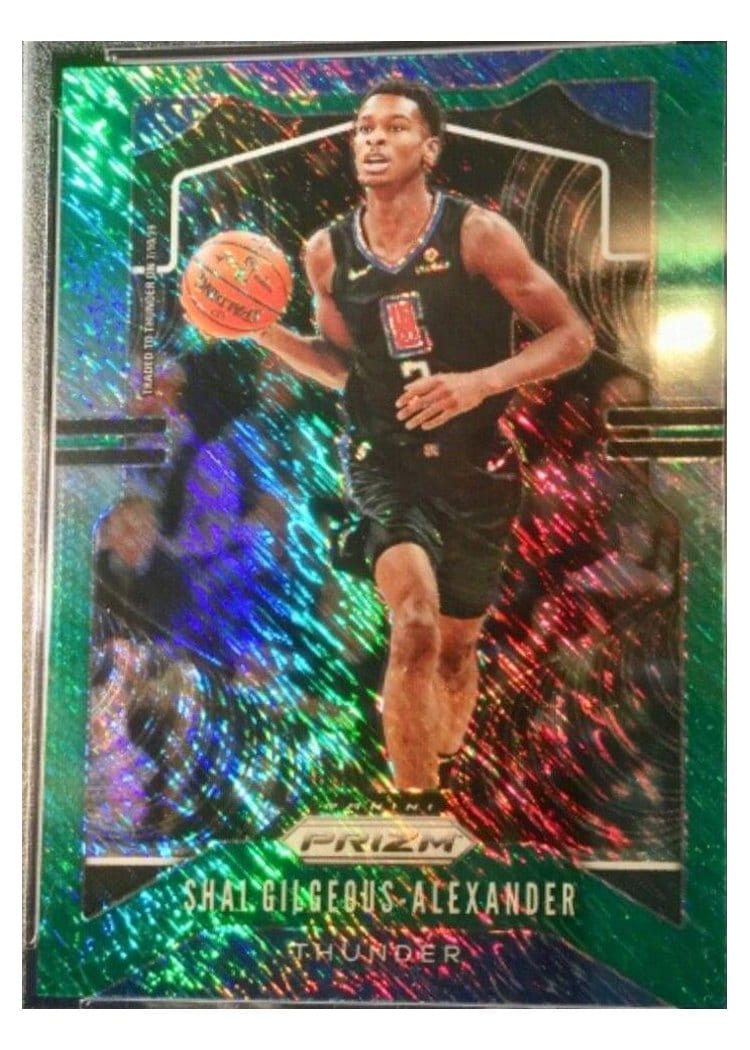 2019-20 Panini Prizm Base Set Shai Gilgeous-Alexander #122 card