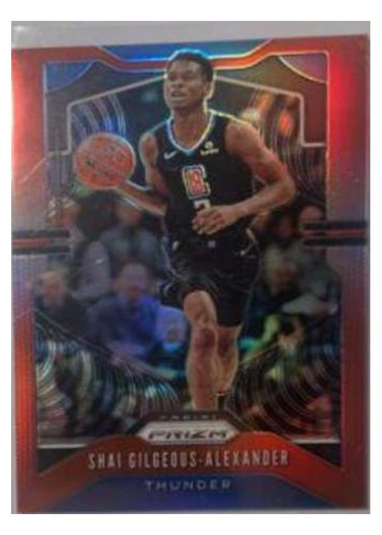 2019-20 Panini Prizm Base Set Shai Gilgeous-Alexander #122 card