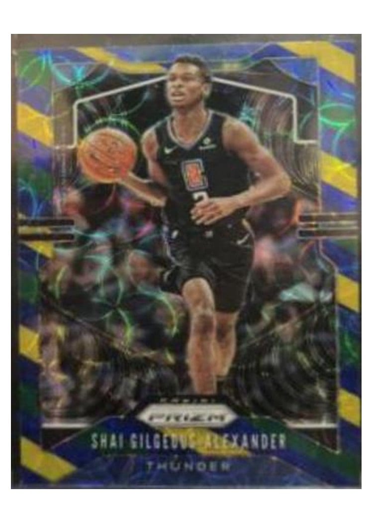 2019-20 Panini Prizm Base Set Shai Gilgeous-Alexander #122 card