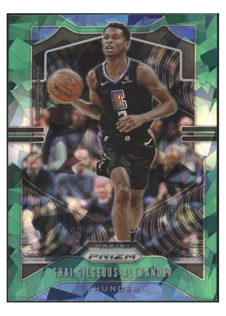 2019-20 Panini Prizm Base Set Shai Gilgeous-Alexander #122 card
