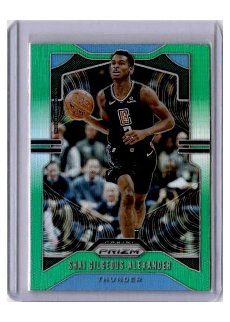 2019-20 Panini Prizm Base Set Shai Gilgeous-Alexander #122 card