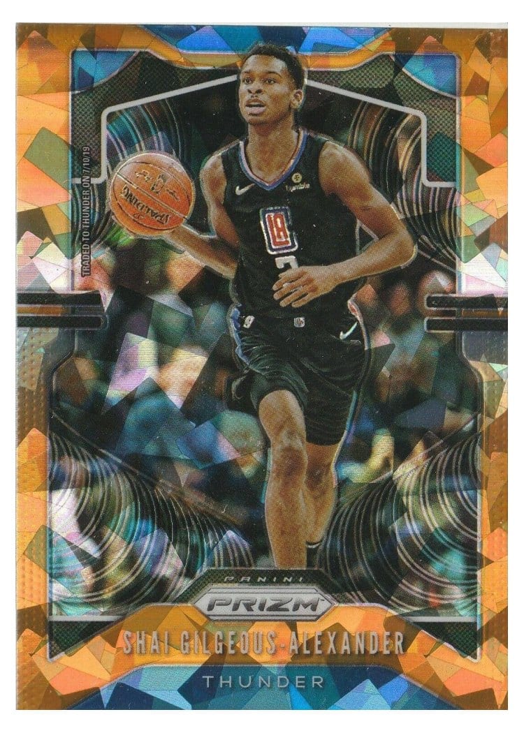 2019-20 Panini Prizm Base Set Shai Gilgeous-Alexander #122 card