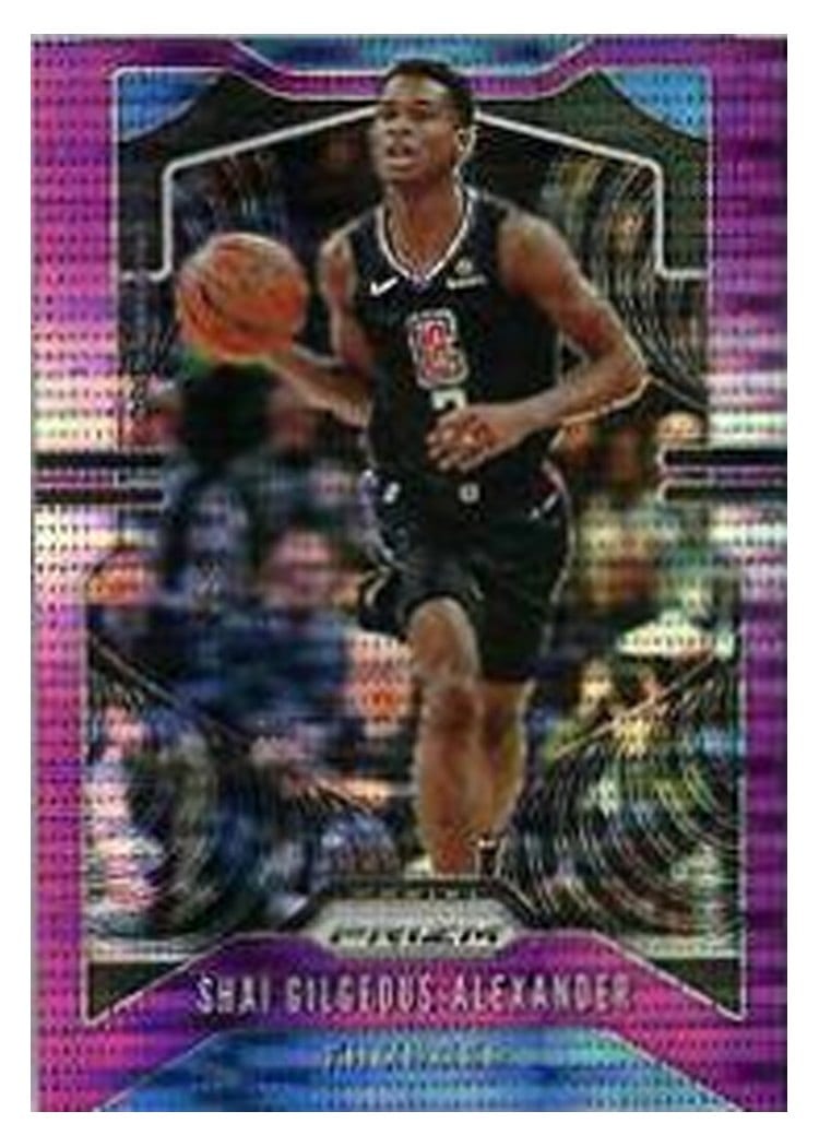 2019-20 Panini Prizm Base Set Shai Gilgeous-Alexander #122 card