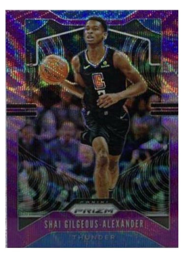 2019-20 Panini Prizm Base Set Shai Gilgeous-Alexander #122 card