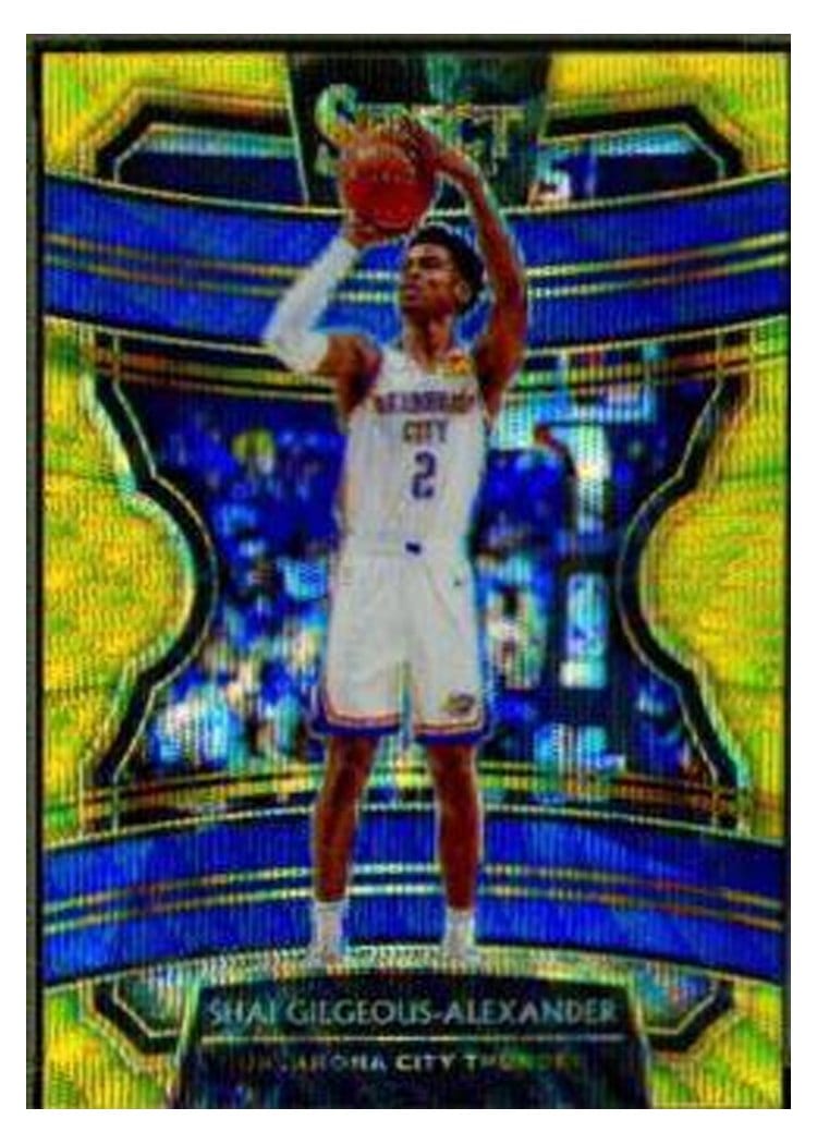 2019-20 Panini Select Base Set Shai Gilgeous-Alexander #81 card