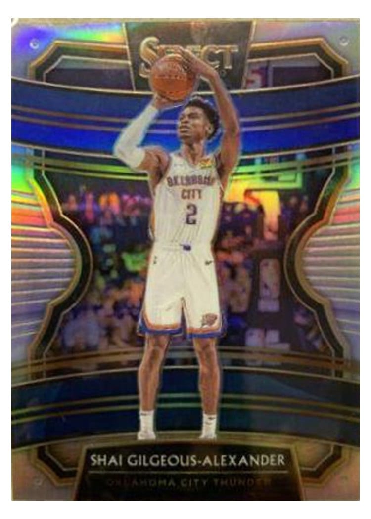 2019-20 Panini Select Base Set Shai Gilgeous-Alexander #81 card