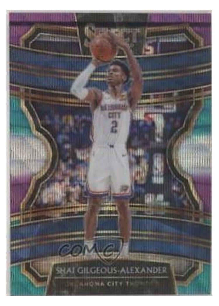 2019-20 Panini Select Base Set Shai Gilgeous-Alexander #81 card