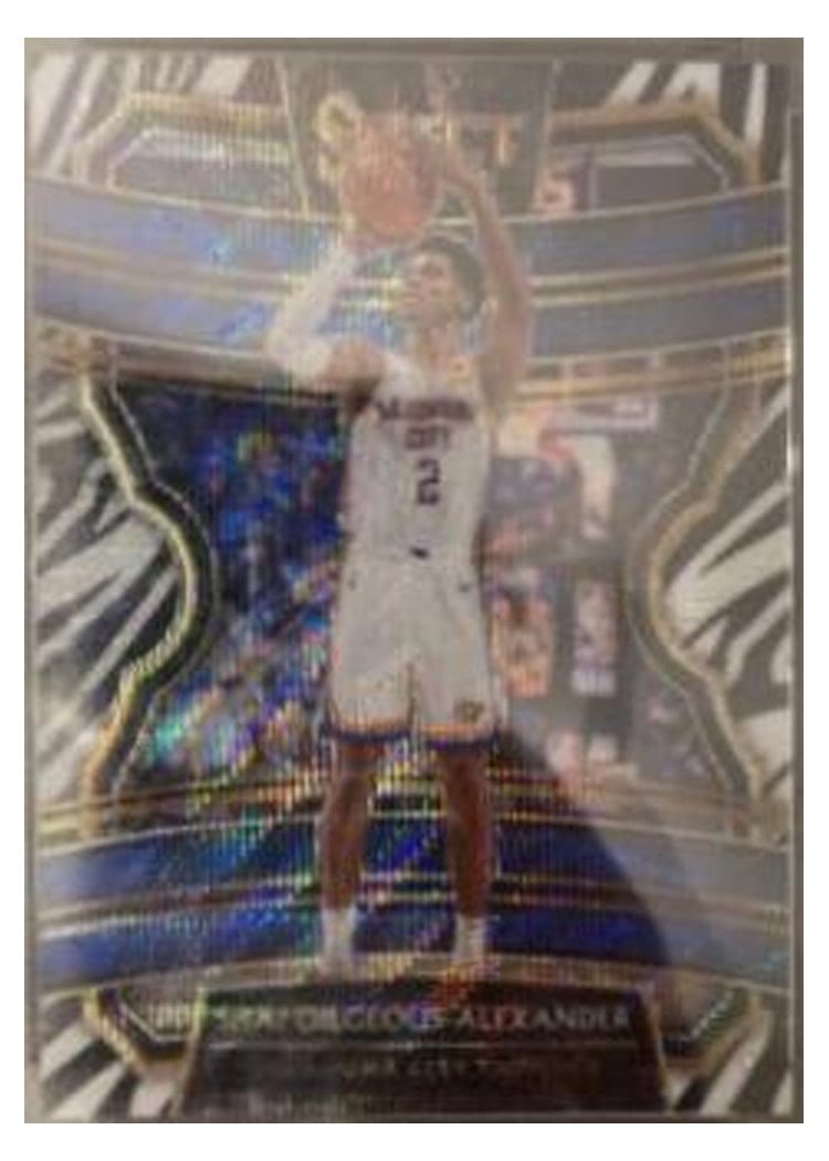 2019-20 Panini Select Base Set Shai Gilgeous-Alexander #81 card